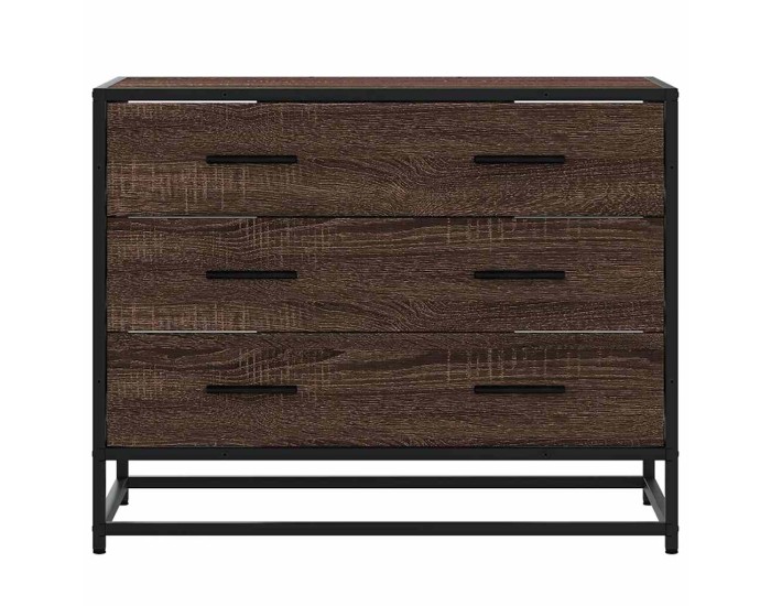 Sonata Dulap cu sertar, stejar maro, 70x41x56 cm, lemn prelucrat