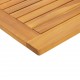 Sonata H Топ за маса Кафяво 80 x 40 x 2 cm Акациево дърво масив
