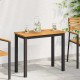 Sonata H Топ за маса Кафяво 100 x 50 x 2 cm Акациево дърво масив