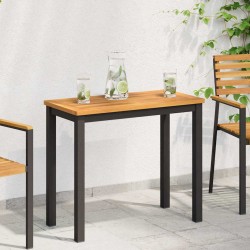 Sonata H Топ за маса Кафяво 100 x 50 x 2 cm Акациево дърво масив - Piese pentru mese