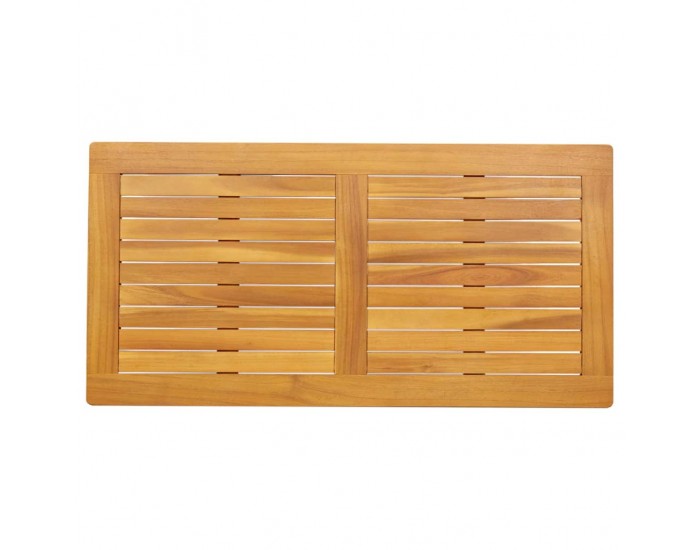 Sonata H Топ за маса Кафяво 100 x 50 x 2 cm Акациево дърво масив