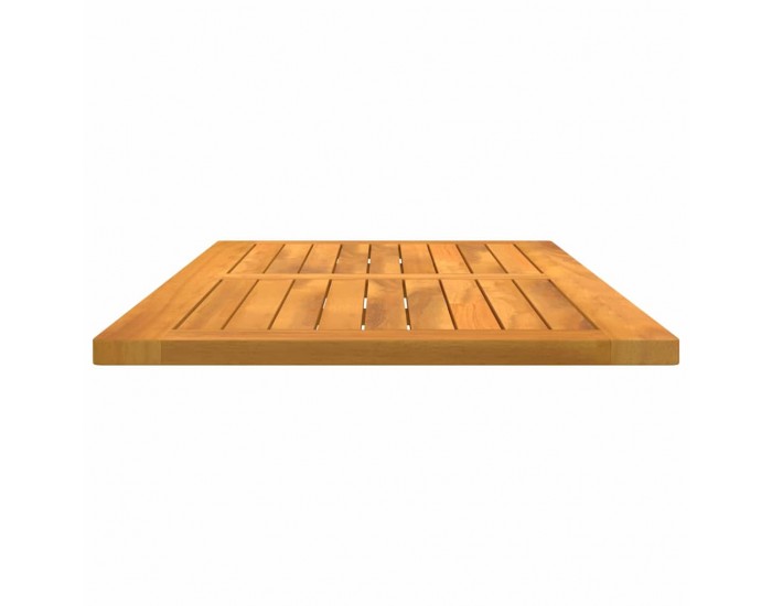 Sonata H Топ за маса Кафяво 100 x 50 x 2 cm Акациево дърво масив