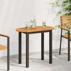 Sonata H Топ за маса Кафяво 80 x 40 x 2 cm Акациево дърво масив - Piese pentru mese