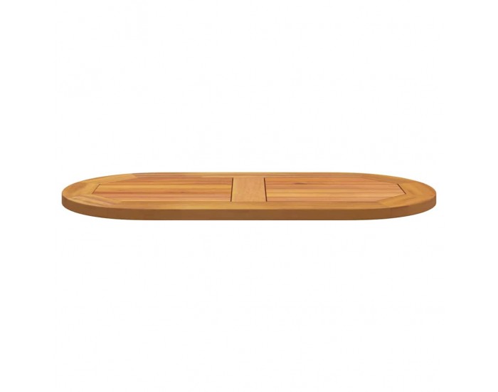 Sonata H Топ за маса Кафяво 80 x 40 x 2 cm Акациево дърво масив