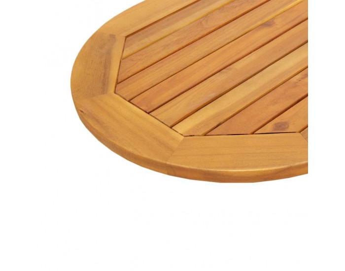 Sonata H Топ за маса Кафяво 100 x 50 x 2 cm Акациево дърво масив
