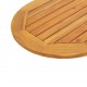 Sonata H Топ за маса Кафяво 100 x 50 x 2 cm Акациево дърво масив