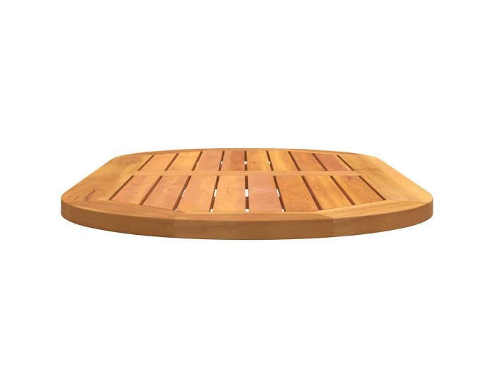 Sonata H Топ за маса Кафяво 100 x 50 x 2 cm Акациево дърво масив