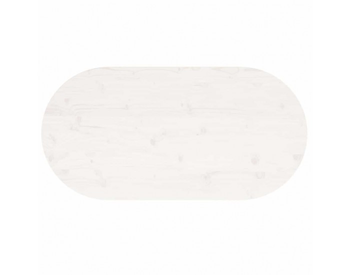 Sonata H Плот за маса, 110x55x2,5 см, бор масив, овален