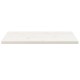 Sonata Blat de masă alb 80x40x2,5 cm lemn masiv de pin dreptunghiular