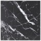 Sonata Blat masă negru 70x70 cm 6 mm sticlă securizată design marmură