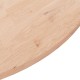 Sonata Blat de masă rotund, Ø90x1,5 cm, lemn masiv stejar netratat