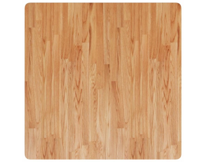 Sonata H Квадратен плот за маса, светлокафяв, 90x90x4 см, дъб масив