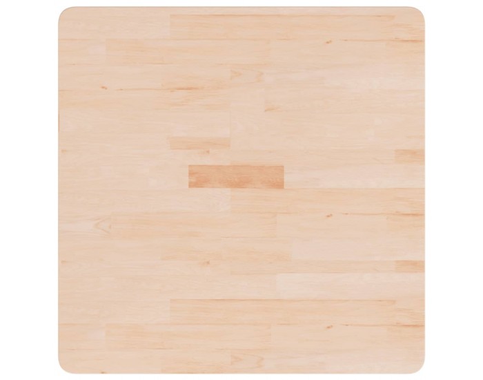 Sonata H Квадратен плот за маса, 70x70x1,5 см, необработен дъб масив