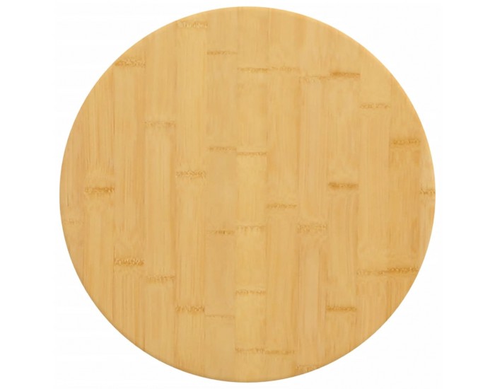 Sonata H Плот за маса Ø50x4 см бамбук