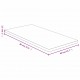 Sonata H Плот за маса 40x80x2,5 см бамбук