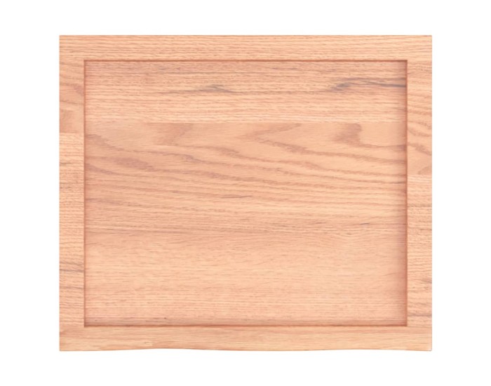 Sonata Blat de masă maro 60x50x(2-4) cm, lemn masiv stejar tratat