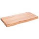 Sonata Blat de masă maro 80x40x(2-6) cm, lemn masiv stejar tratat