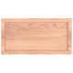 Sonata Blat de masă maro 80x40x(2-6) cm, lemn masiv stejar tratat