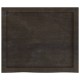 Sonata Blat de masă maro 60x50x(2-4) cm, lemn masiv stejar tratat