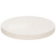 Sonata Blat de masă rotund, alb, Ø40x3 cm, lemn masiv de pin