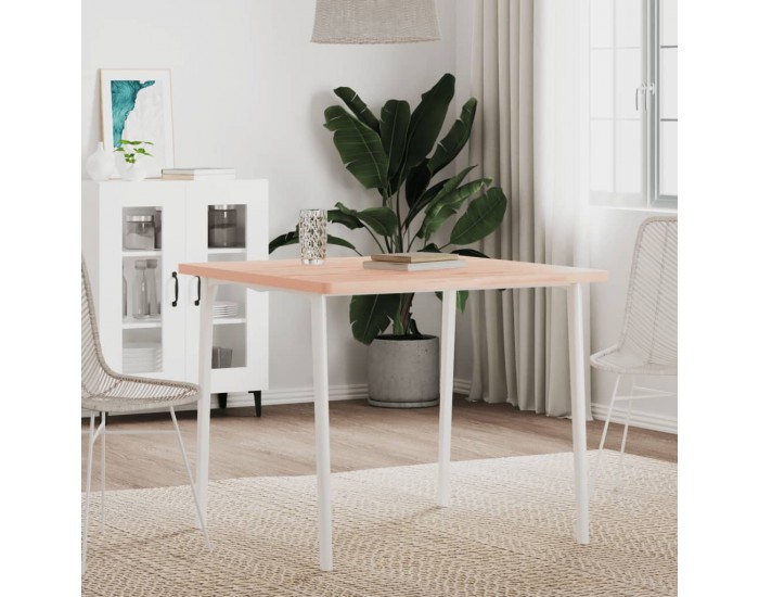 Sonata H Плот за маса 80x80x2,5 см квадратен масивен бук