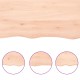 Sonata Blat de masă, 60x50x(2-6) cm, lemn masiv de stejar netratat