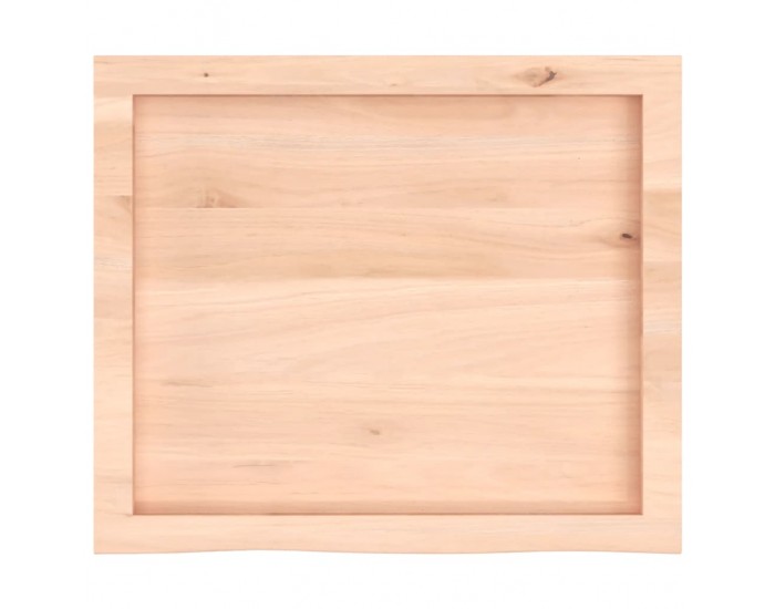 Sonata H Плот за маса, 60x50x(2-6) см, необработен масивен дъб