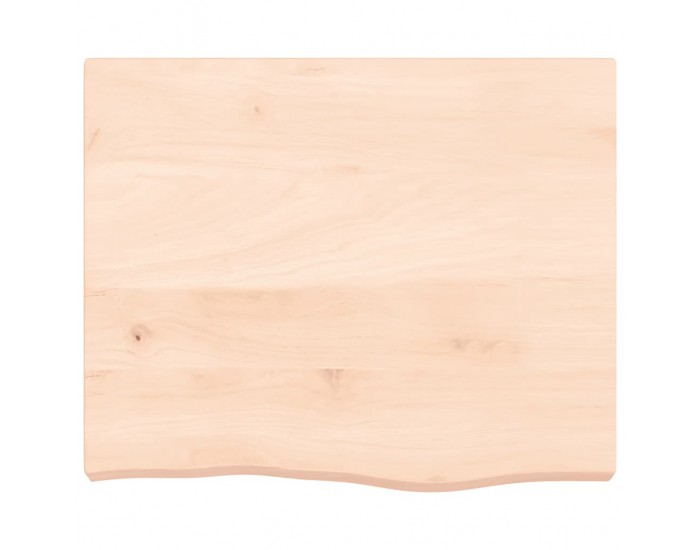 Sonata H Плот за маса, 60x50x(2-6) см, необработен масивен дъб