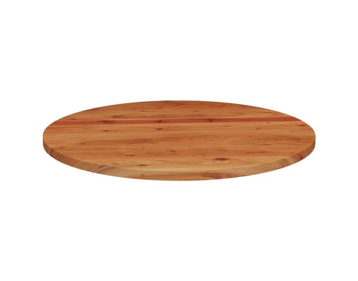 Sonata Blat de masă rotund, Ø90x3,8 cm, lemn masiv de acacia