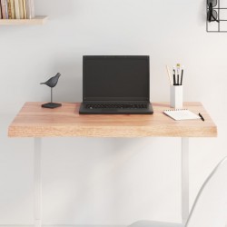 Sonata H Плот за маса светлокафяв 80x60x(2-4) см обработен масивен дъб - Piese pentru mese
