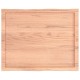 Sonata Blat masă, 80x60x(2-4) cm, maro, lemn tratat contur organic