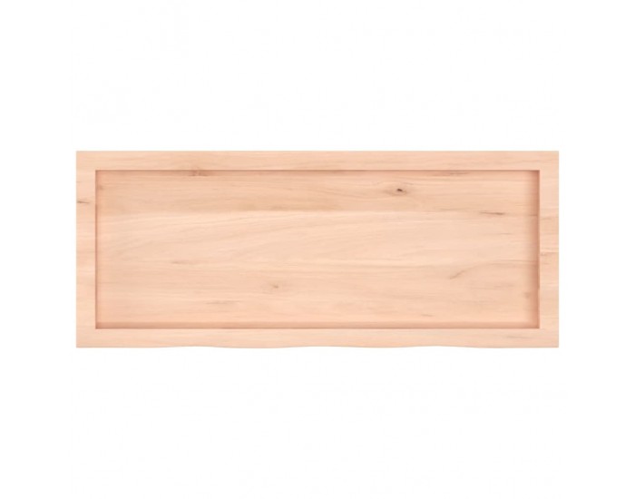 Sonata H Плот за маса, 100x40x(2-6) см, необработен масивен дъб