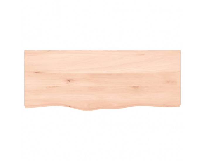 Sonata H Плот за маса, 100x40x(2-6) см, необработен масивен дъб