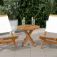 Sonata H Плот за маса 50x50x2,5 см осмоъгълен масивен бук