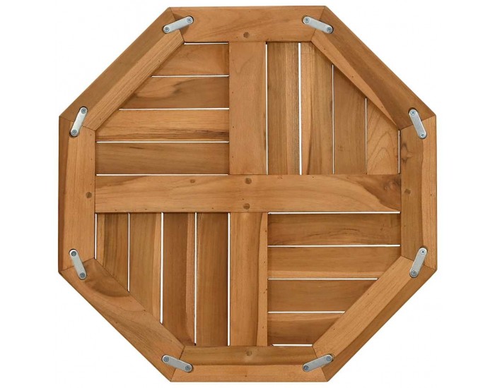 Sonata H Плот за маса 50x50x2,5 см осмоъгълен масивен бук
