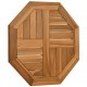 Sonata H Плот за маса 50x50x2,5 см осмоъгълен масивен бук