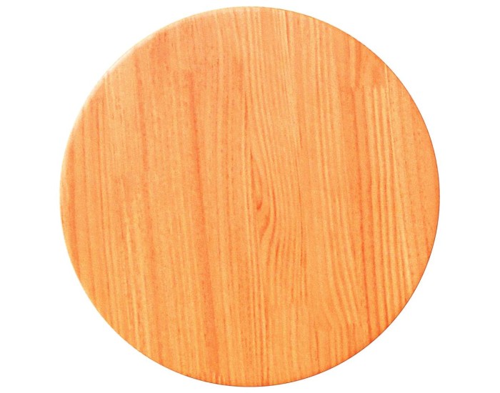 Sonata Blat de masă rotund, maro ceruit, Ø30x2,5 cm, lemn masiv de pin