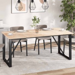 Sonata H Плотове за маси, 4 бр, 90x45x1,7 см, правоъгълни, бор масив - Piese pentru mese