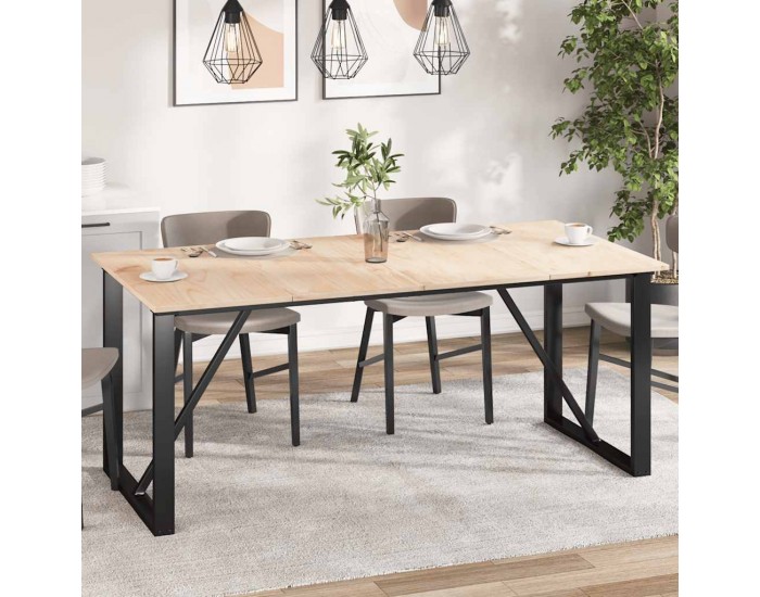 Sonata H Плотове за маси, 4 бр, 90x45x1,7 см, правоъгълни, бор масив