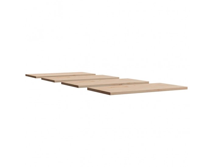 Sonata H Плотове за маси, 4 бр, 90x45x1,7 см, правоъгълни, бор масив