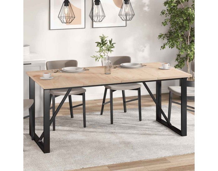 Sonata H Плотове за маси, 4 бр, 90x45x2,5 см, правоъгълни, бор масив