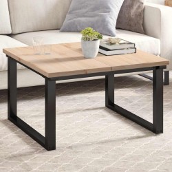 Sonata H Плотове за маси, 2 бр, 80x40x2,5 см, правоъгълни, бор масив - Piese pentru mese