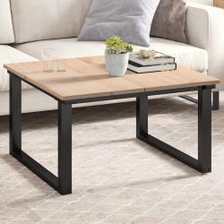 Sonata H Плотове за маси, 2 бр, 80x40x1,7 см, правоъгълни, бор масив - Piese pentru mese