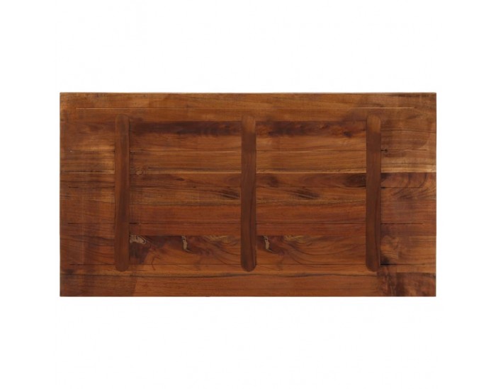 Sonata H Плот за маса 110x60x3,8 см правоъгълен регенерирано дърво масив