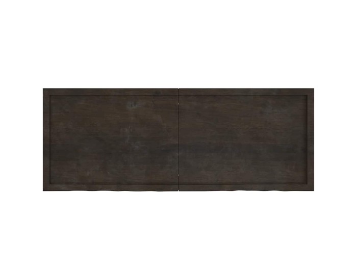 Sonata Blat de masă maro 160x60x(2-6) cm, lemn masiv stejar tratat