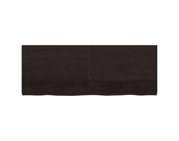 Sonata Blat de masă maro 160x60x(2-6) cm, lemn masiv stejar tratat