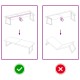 Sonata Blat de masă maro 160x60x(2-6) cm, lemn masiv stejar tratat