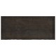 Sonata Blat de masă maro 140x60x(2-6) cm, lemn masiv stejar tratat