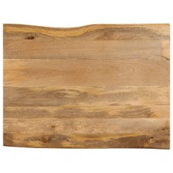 Sonata H Плот за маса, 100x80x2,5 см, жив ръб, масивно дърво манго - Piese pentru mese