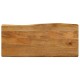 Sonata Blat masă cu margini, 90x40x3,8 cm, lemn masiv mango